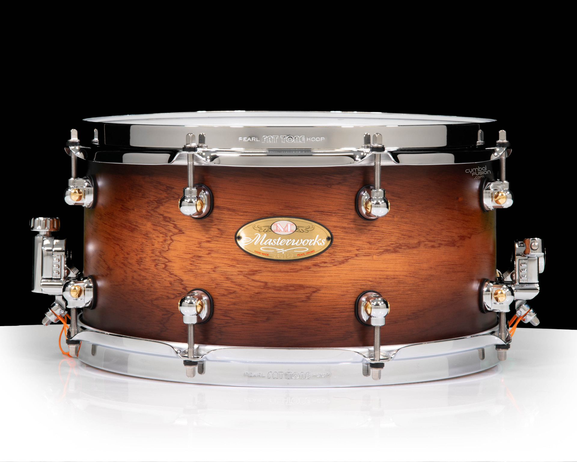 その他 Masterworks Pearl Masterworks Artisan 13x6.5 Snare Drum - Satin Cacao