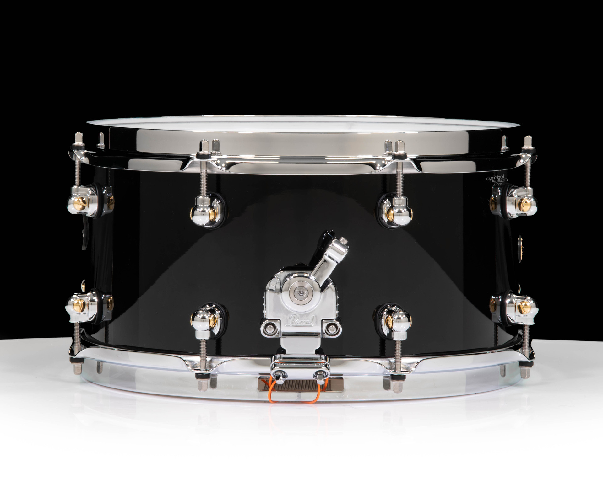 Pearl Masterworks Artisan 13x6.5 Snare Drum - Piano Black