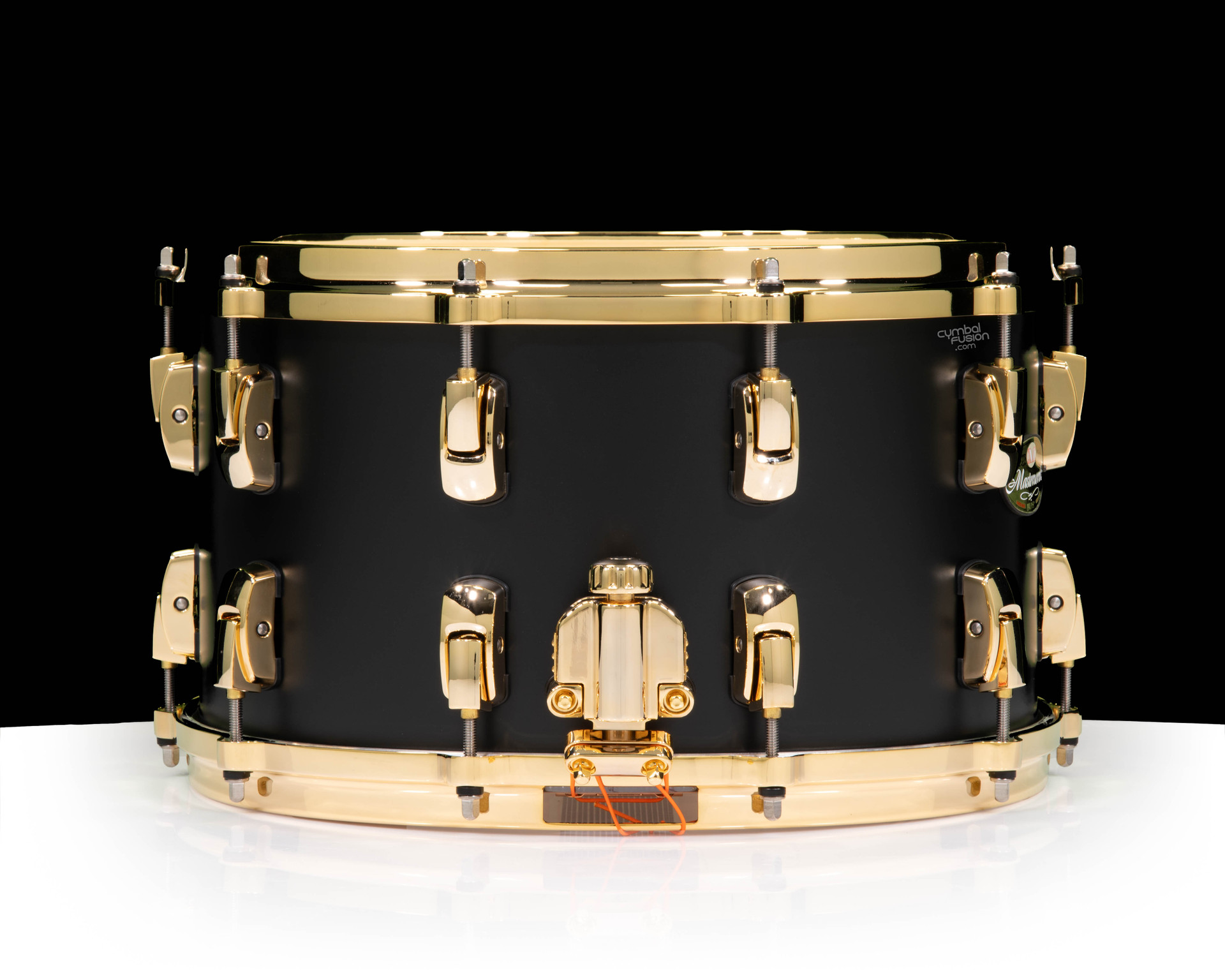 メリア Pearl Masterworks 14x8 Stadium Shell Snare Drum - Matte Black w