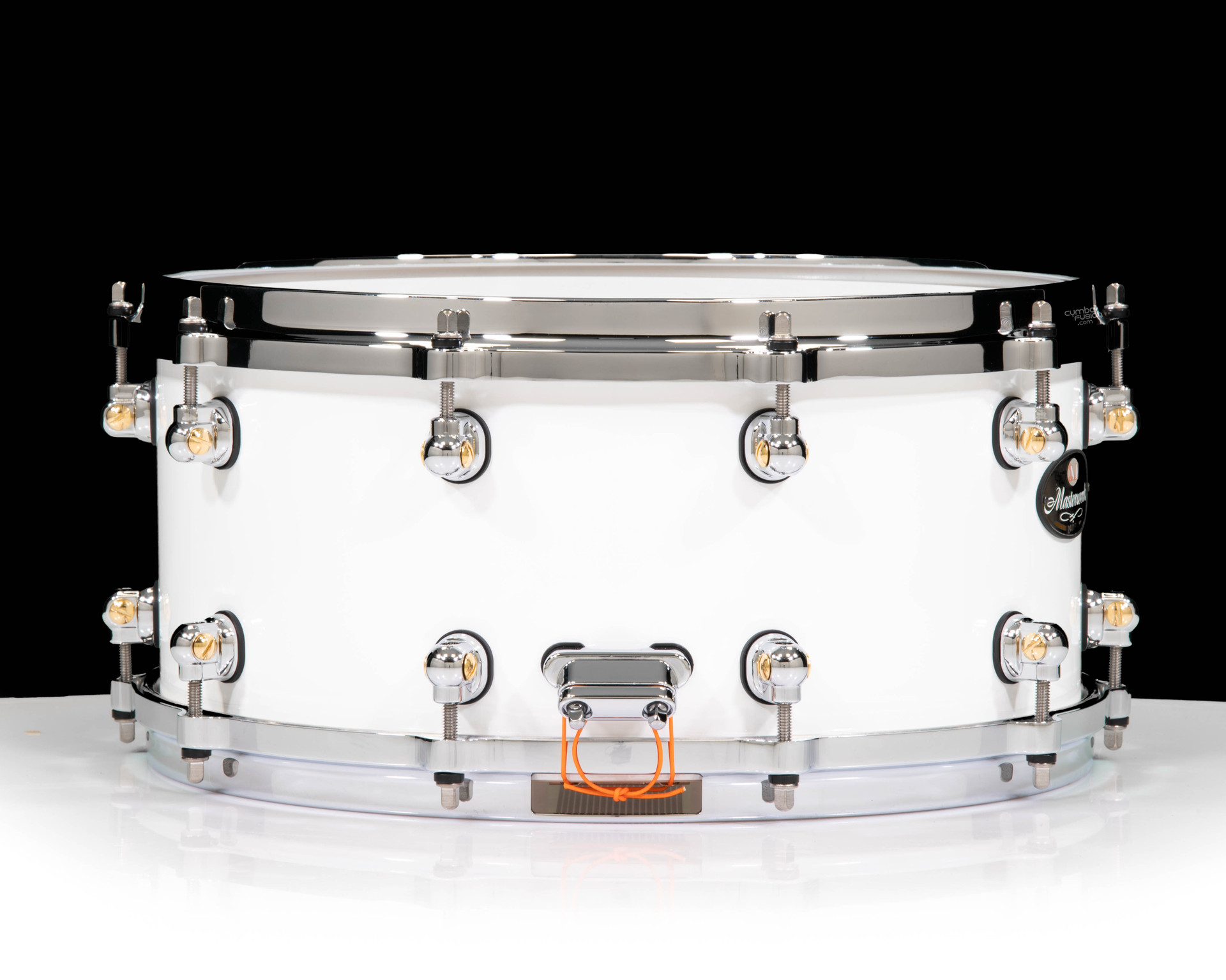 Pearl Masterworks 14x6.5 Modern Dry Shell Snare Drum - Artic White