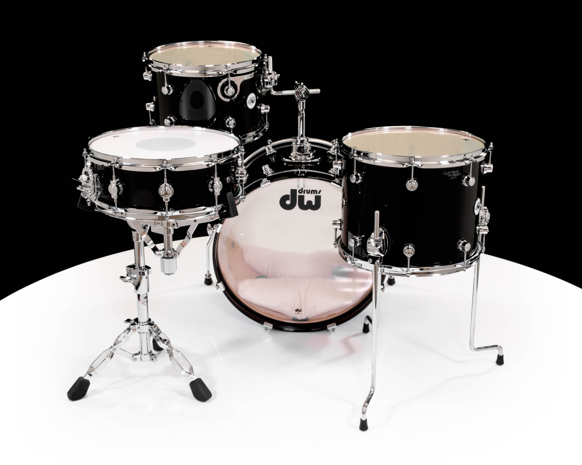 DW Design Series Frequent Flyer 4pc Shell Pack - Gloss Piano Black