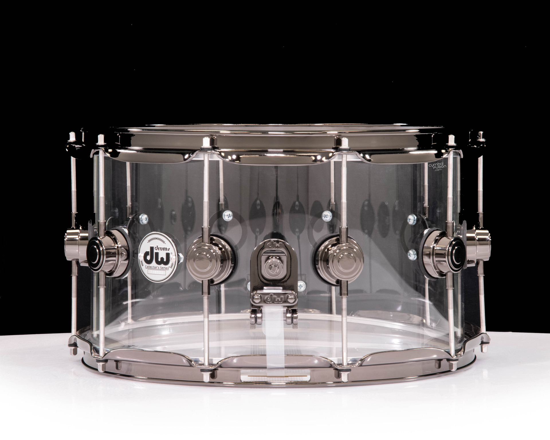 DWEフルセット3 DW Collector's Cymbalfusion 20th Anniversary Acrylic 8x14 Snare
