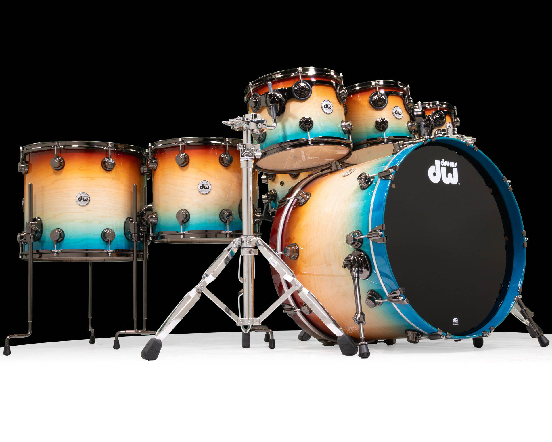 DWE CDフルセット DWE CDフルセット DWe 7pc Diamond Nebula Complete Set with Hardware