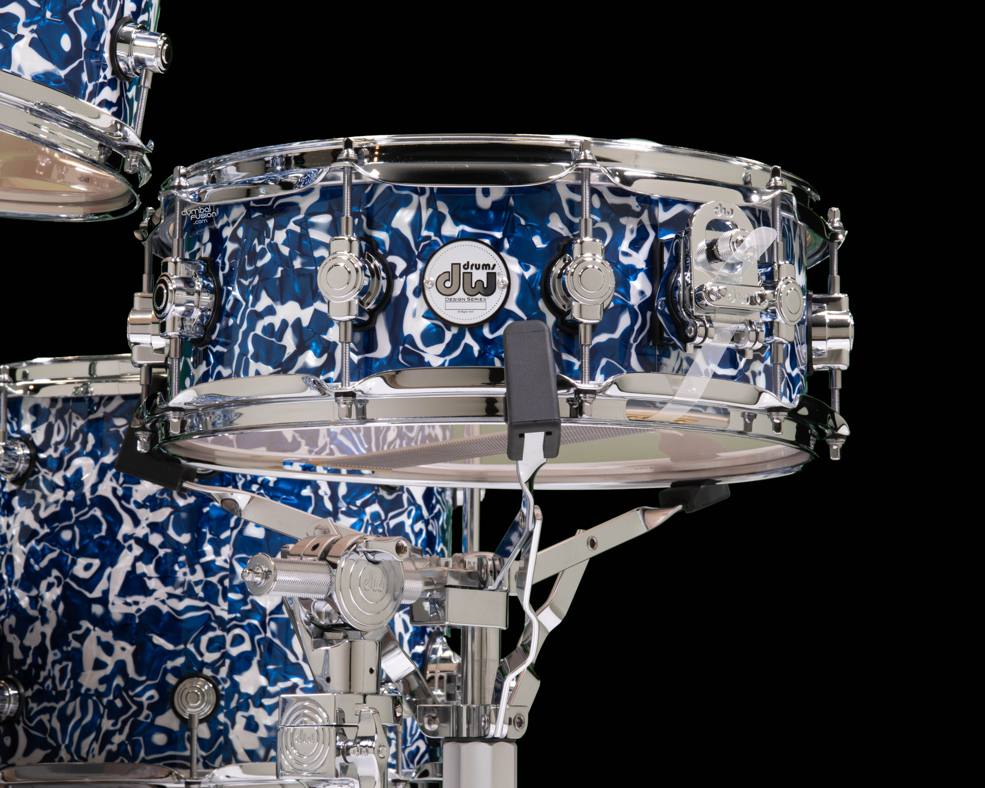 DW Design Series 4pc Frequent Flyer Kit - Blue Lightning