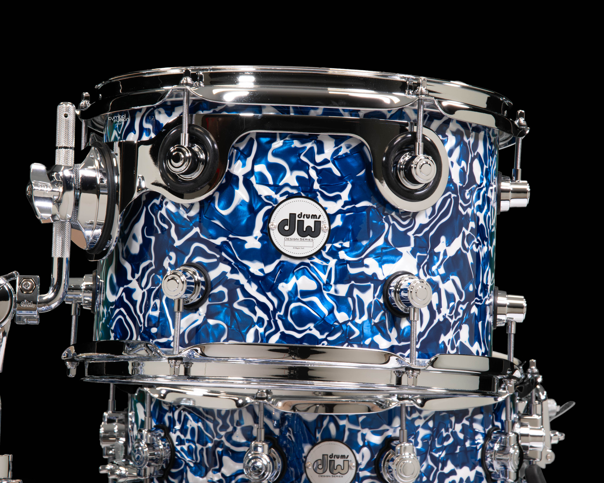 DW Design Series 4pc Frequent Flyer Kit - Blue Lightning