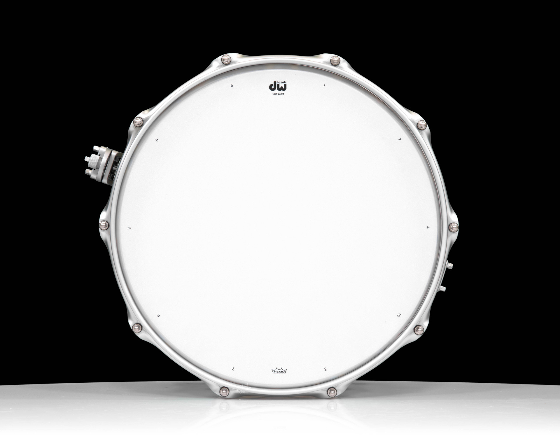 DW Collector's Stained Glass Galaxy Acrylic 8x14 Snare - Satin Chrome