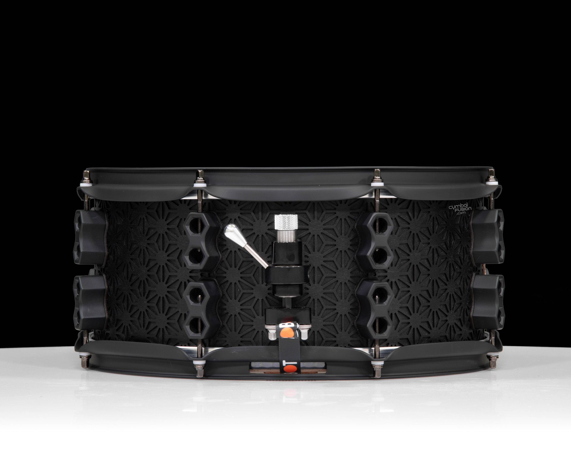 Robot Drum Co. Asanoha Series – 14x6.5 Snare Drum - Black