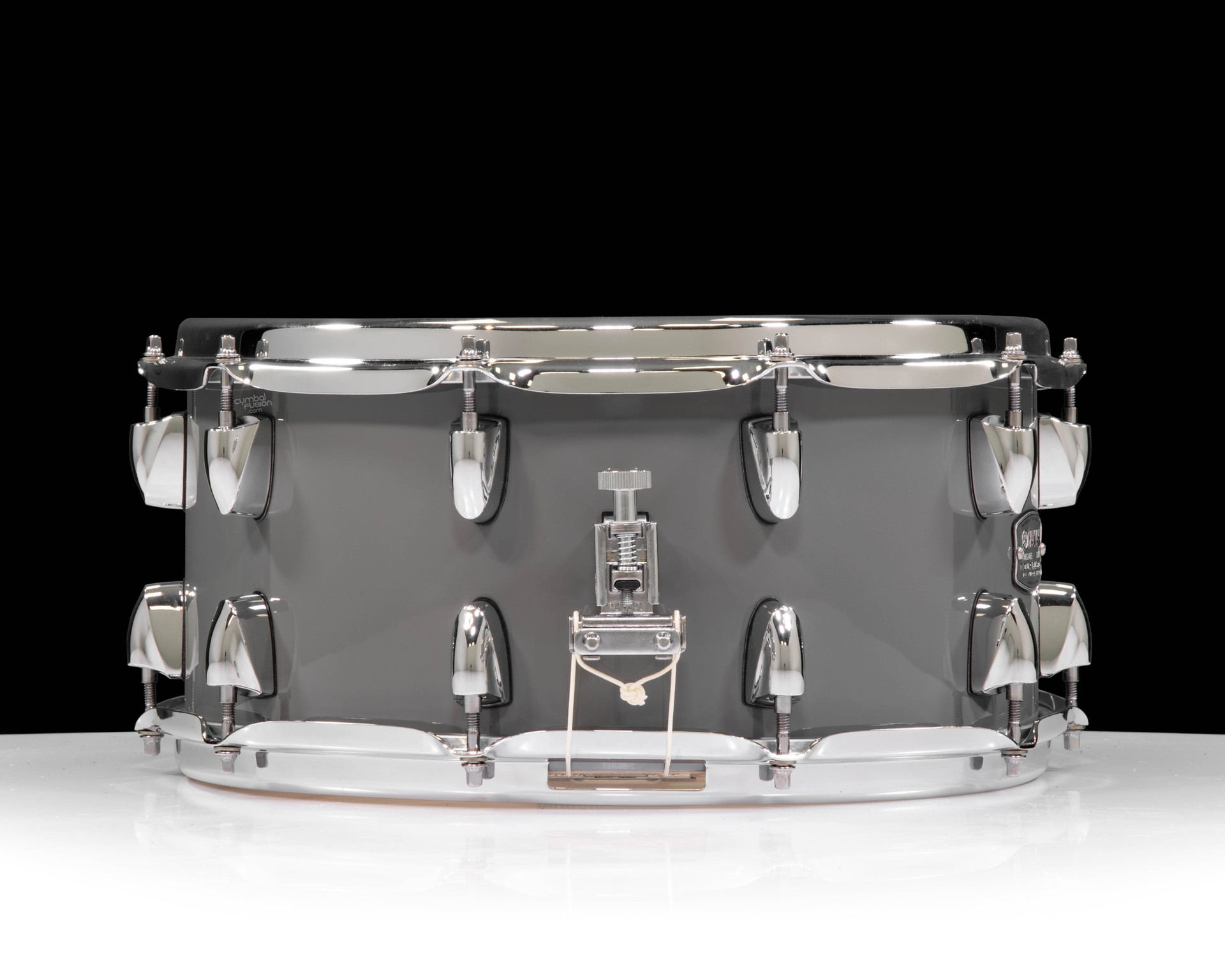 Yamaha Tour Custom Snare 14x6.5 - High-Gloss Gray - CymbalFusion.com