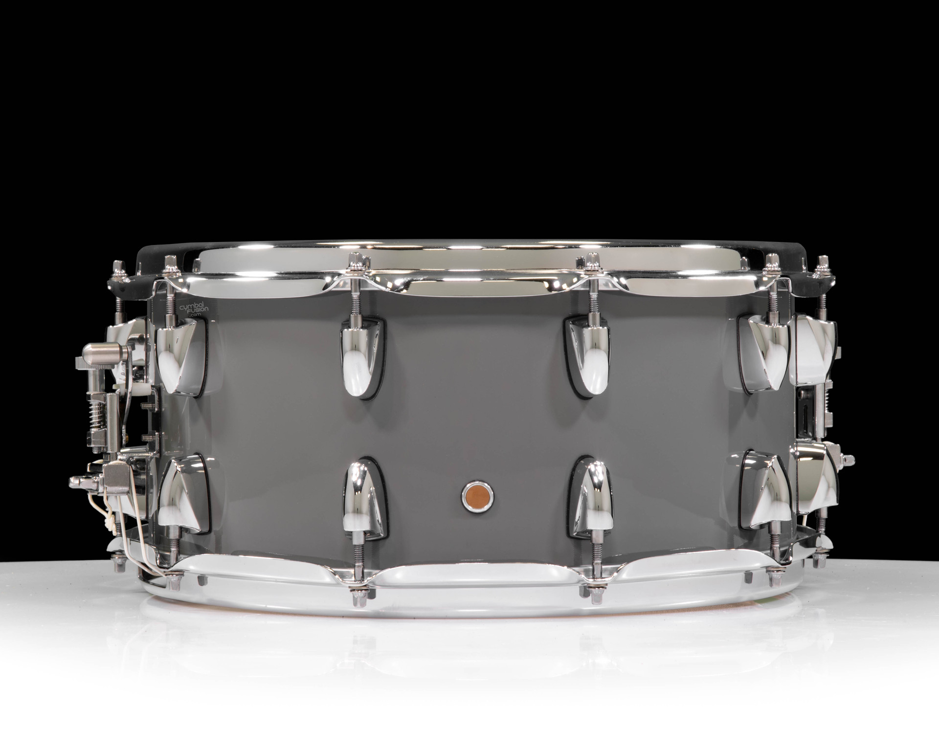 Yamaha Tour Custom Snare 14x6.5 - High-Gloss Gray - CymbalFusion.com