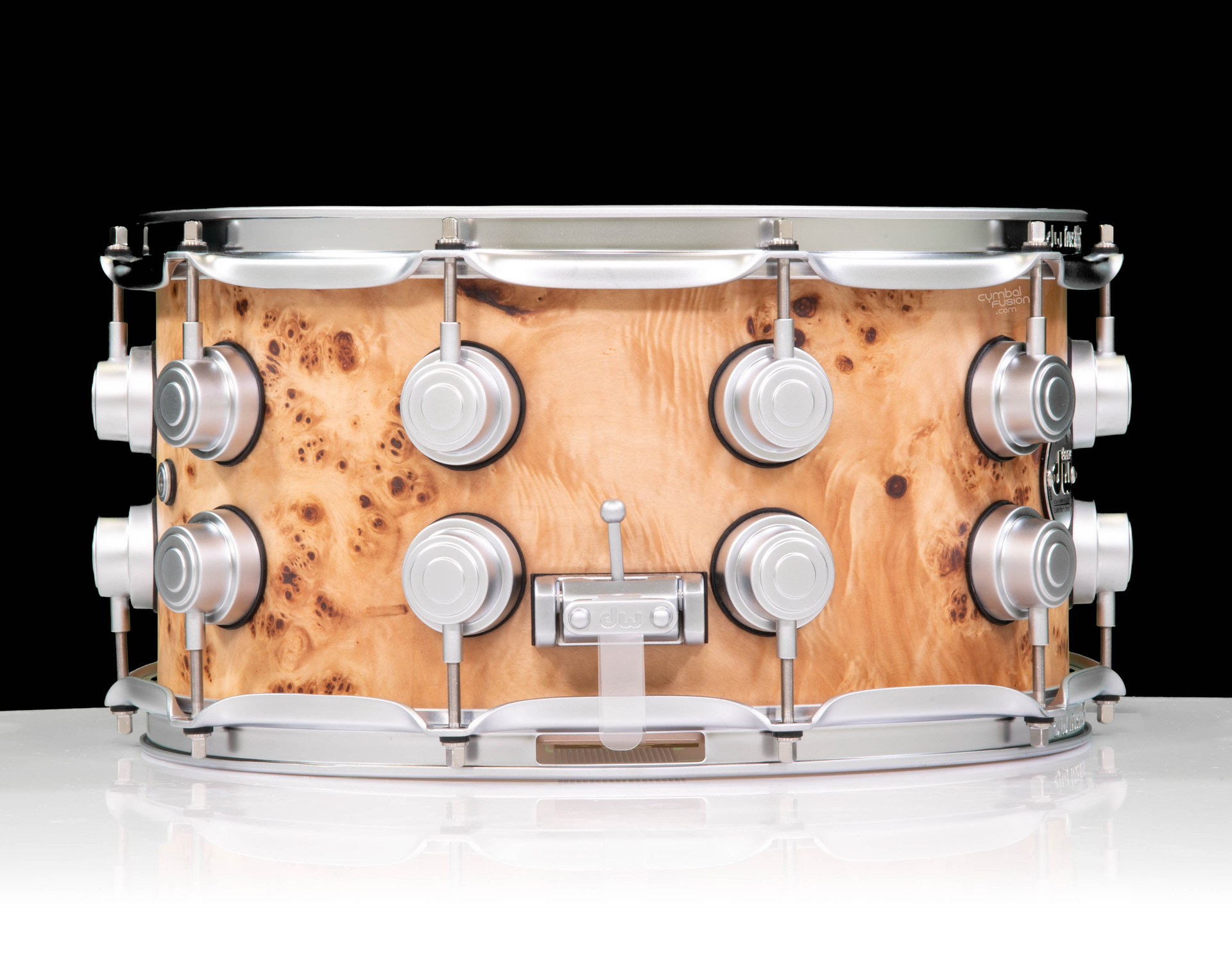 DW Collector's Mapa Burl 7x14 Snare – SSC Maple | CymbalFusion.com
