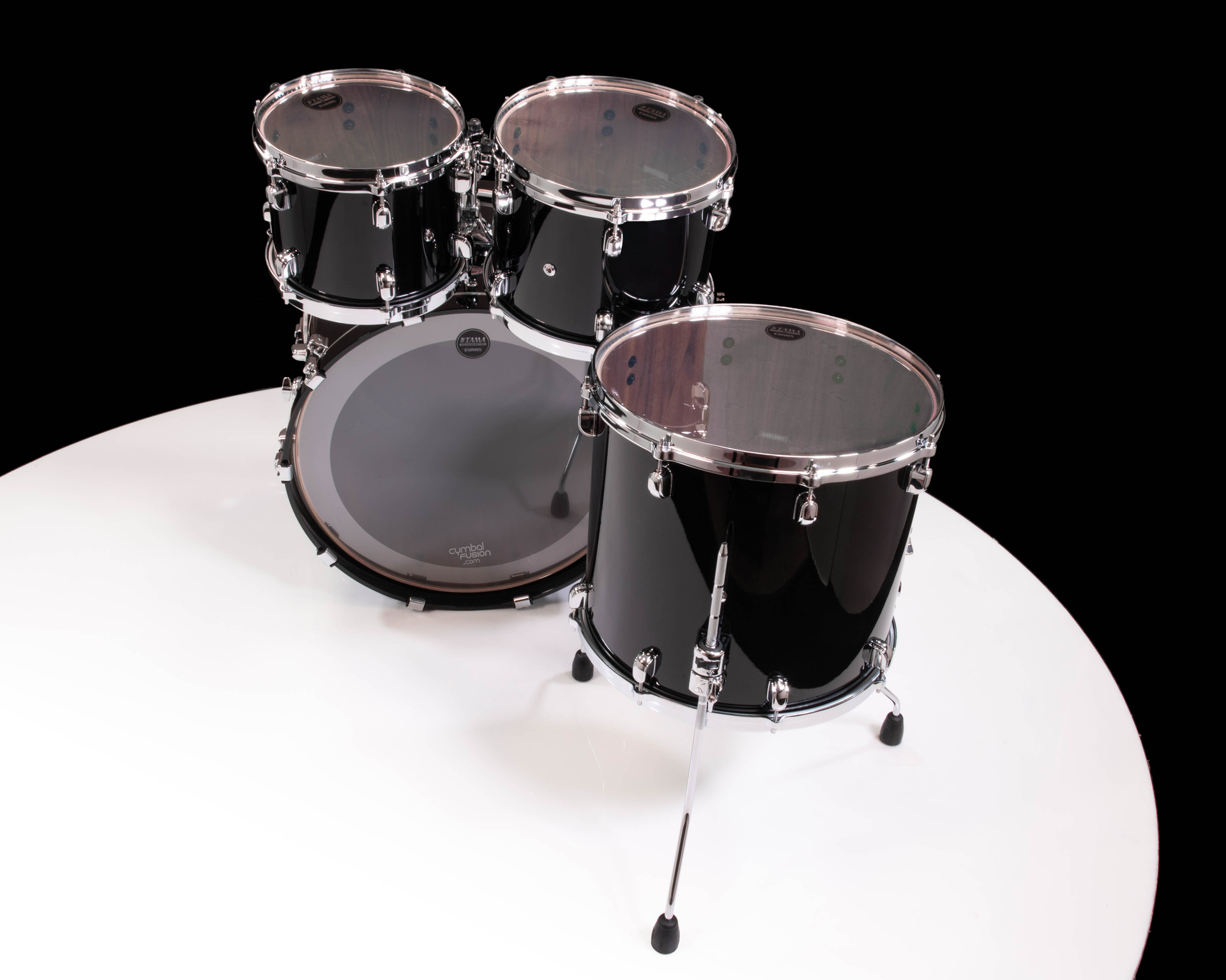 Tama Starclassic Walnut/Birch 4pc Shell Pack - Piano Black