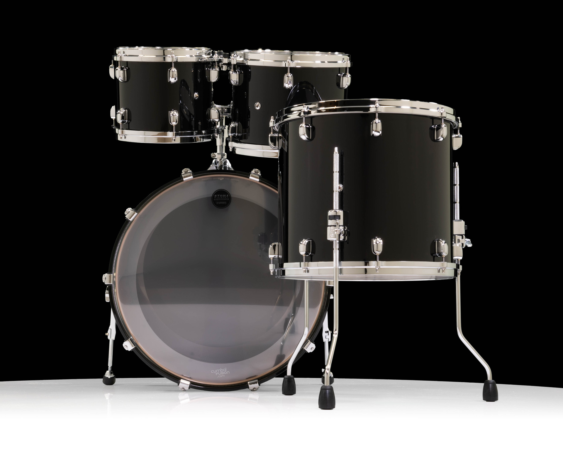 Tama Starclassic Walnut/Birch 4pc Shell Pack - Piano Black