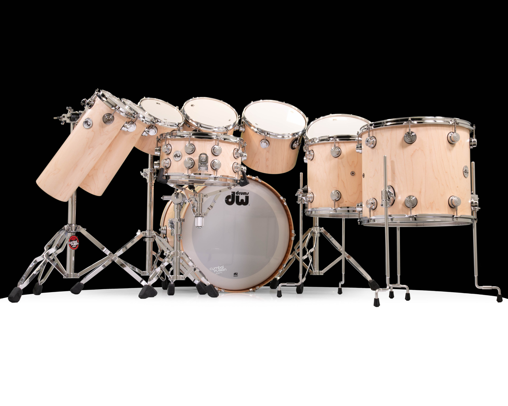 DW Collector's Series 10pc Maple Mahogany Shell Pack - Natural