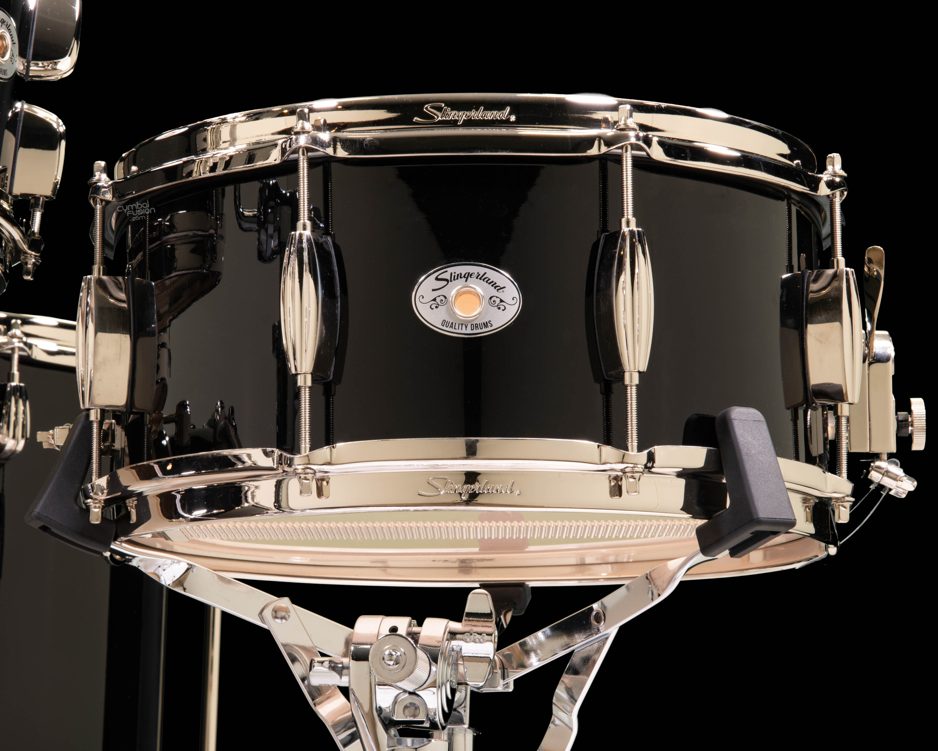 Slingerland 5PC Studio King, 10/12/16/22/14SD, Del Norte Black