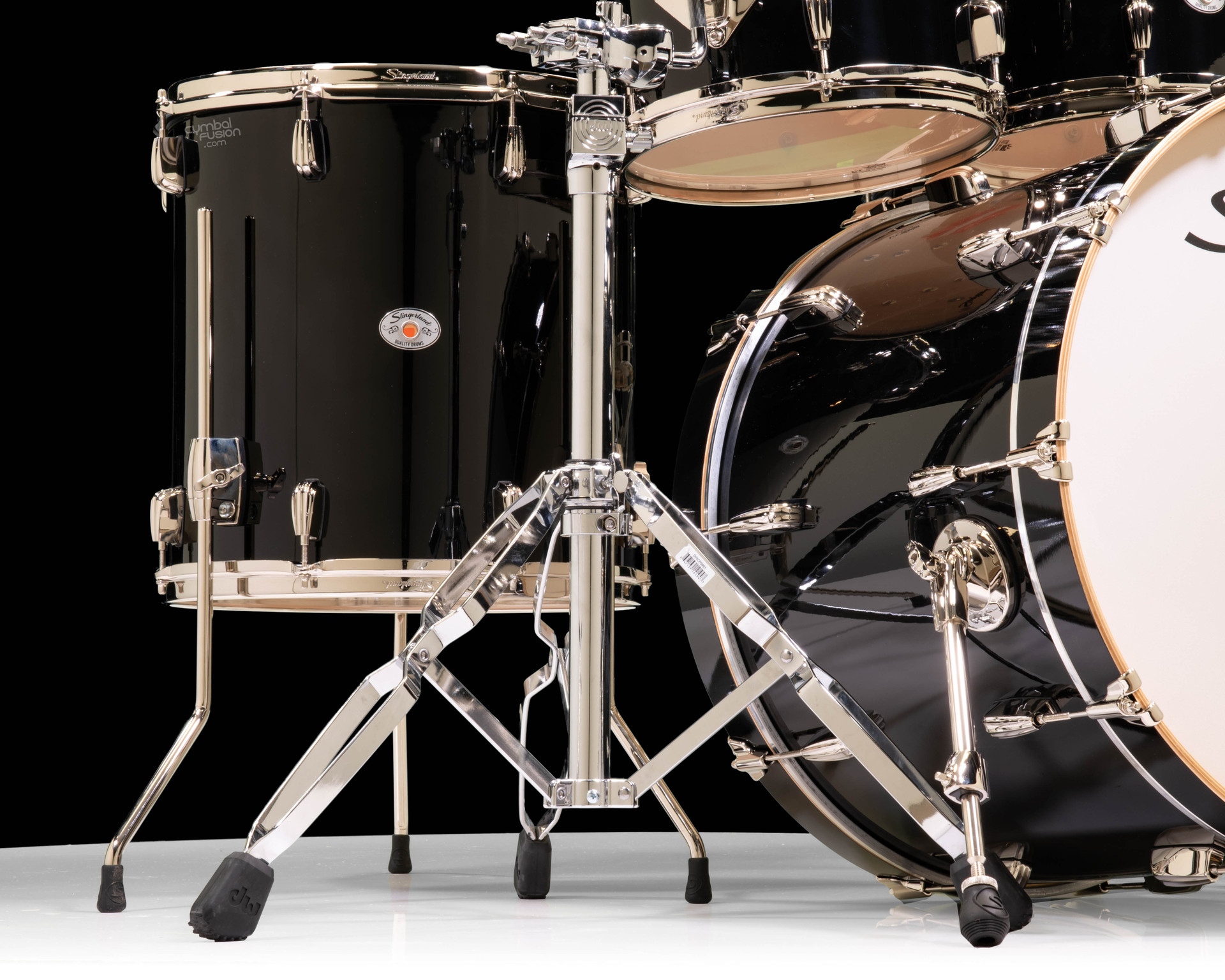 Slingerland 5PC Studio King, 10/12/16/22/14SD, Del Norte Black