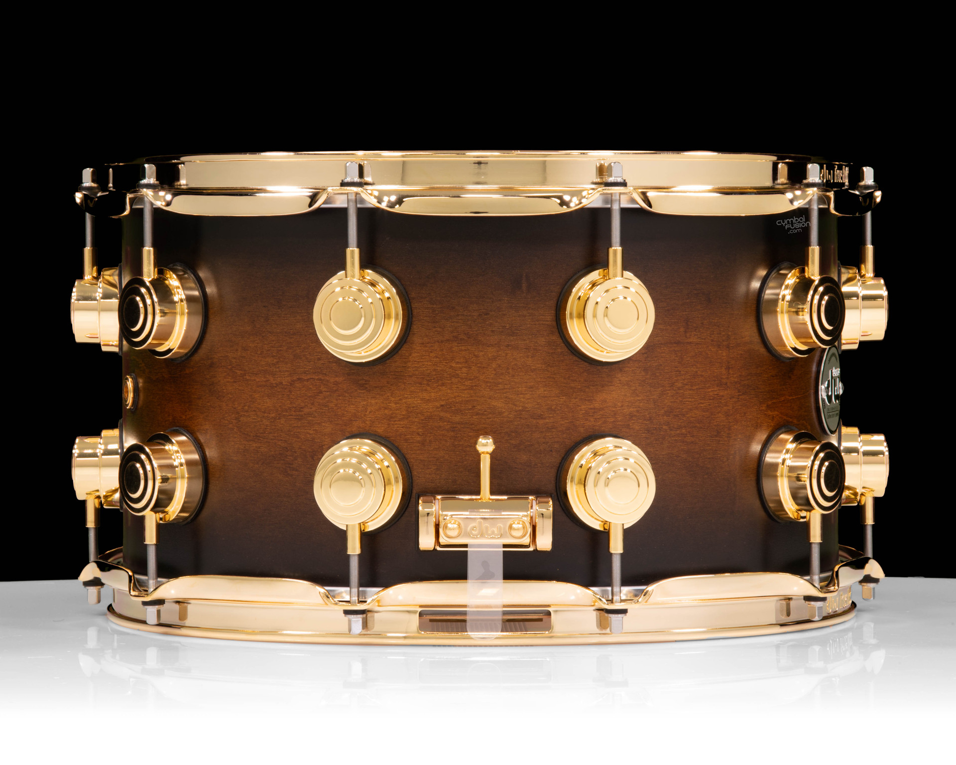 Between Maple and Chestnut 限定1000部 DW Collector's Maple SSC Maple 8x14 Snare Drum - Honey to Ebony SS
