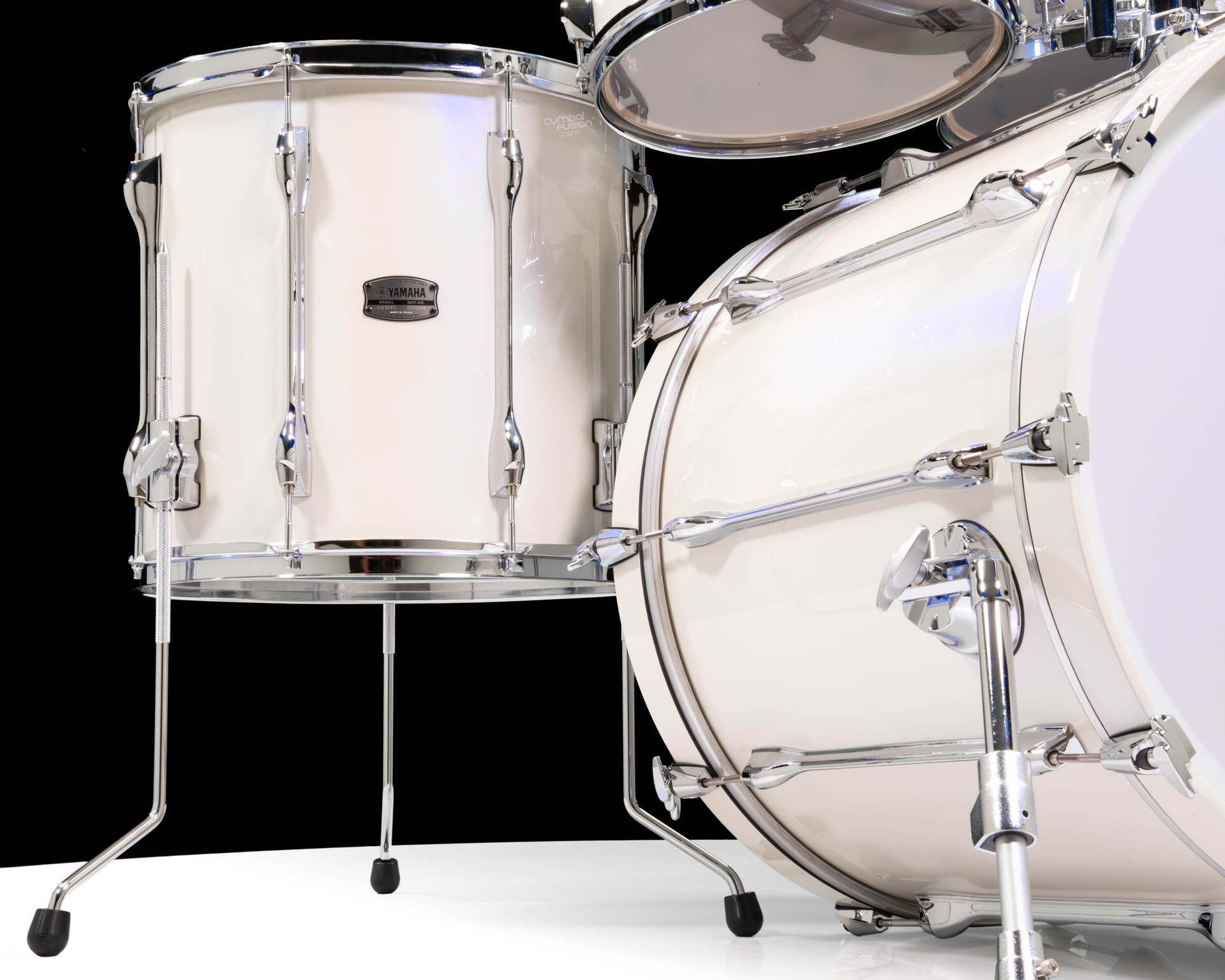 Yamaha Recording Custom 4pc Shell Pack Polar White