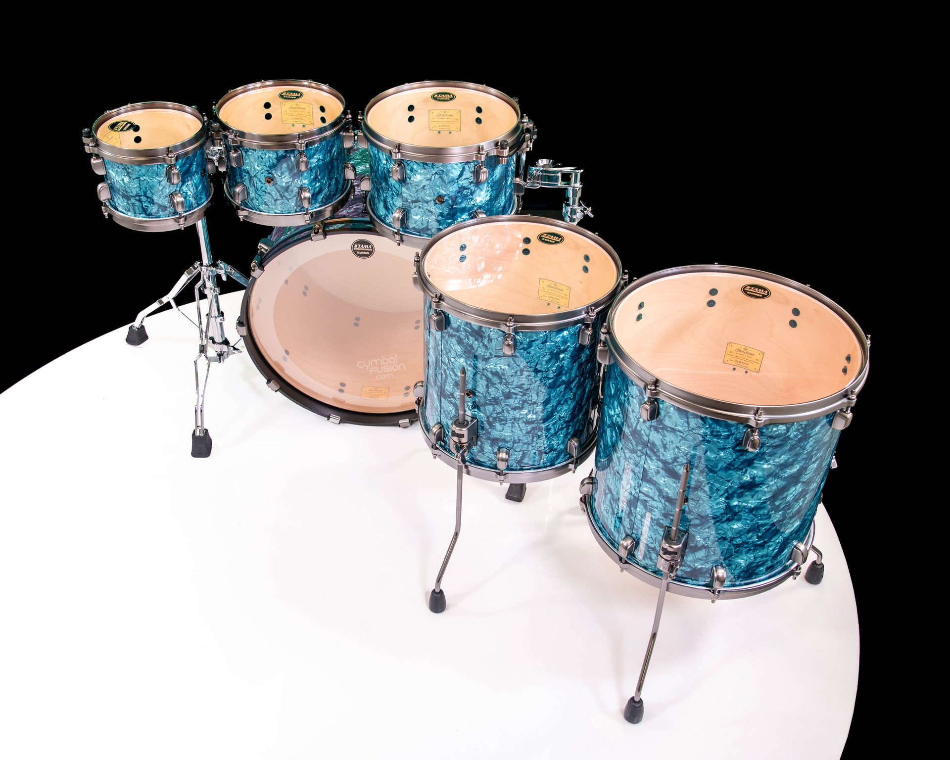 Tama Starclassic Maple 6pc Shell Pack – Turquoise Pearl
