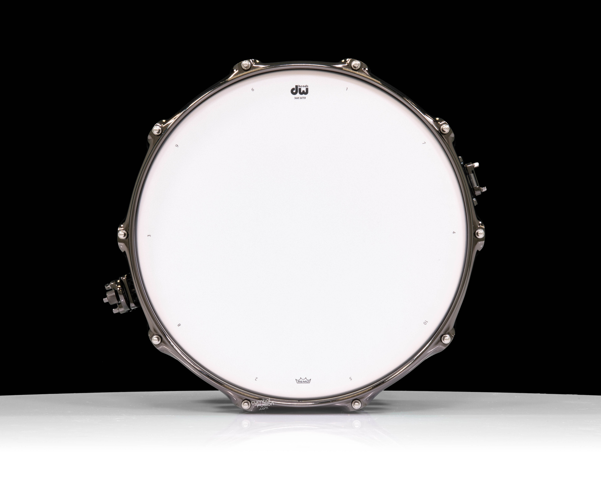 DW Collector's SSC Maple Snare Drum 7x14 Black Nickel Double Row