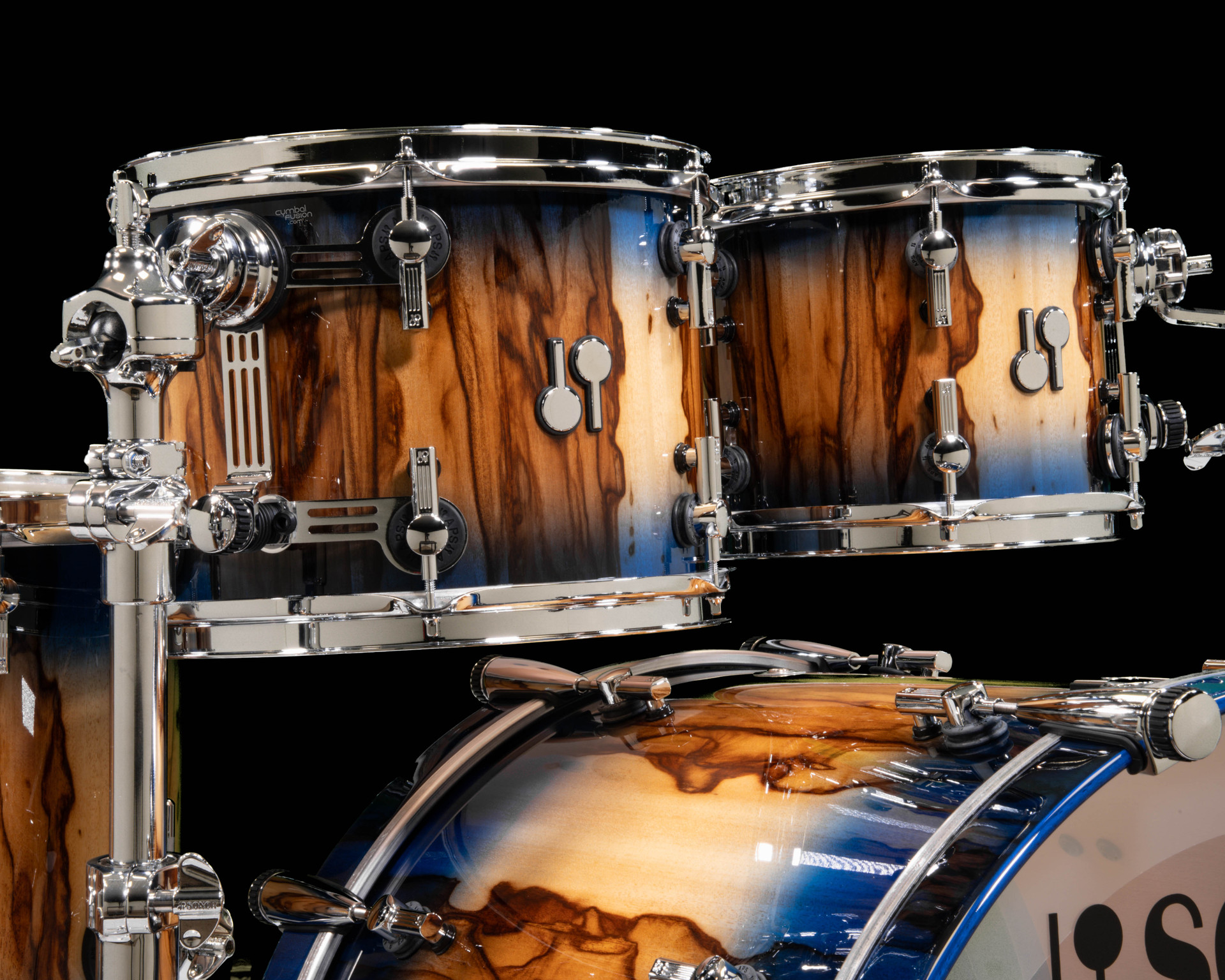 Sonor SQ2 5pc Medium Beech Shell Pack 10/12/14/16/22 - African