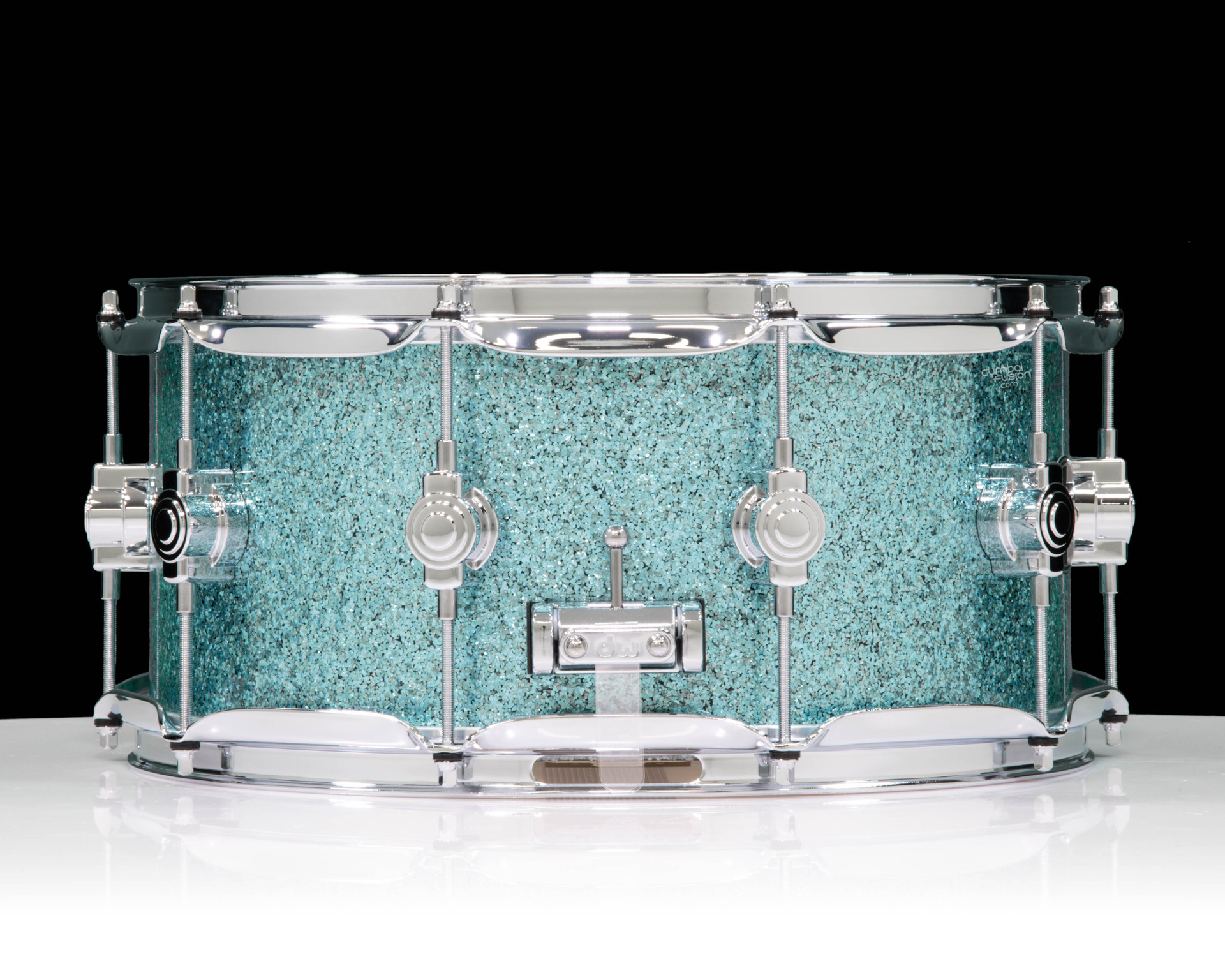 DW Performance Series 6.5x14 Snare Drum - Aqua Glass