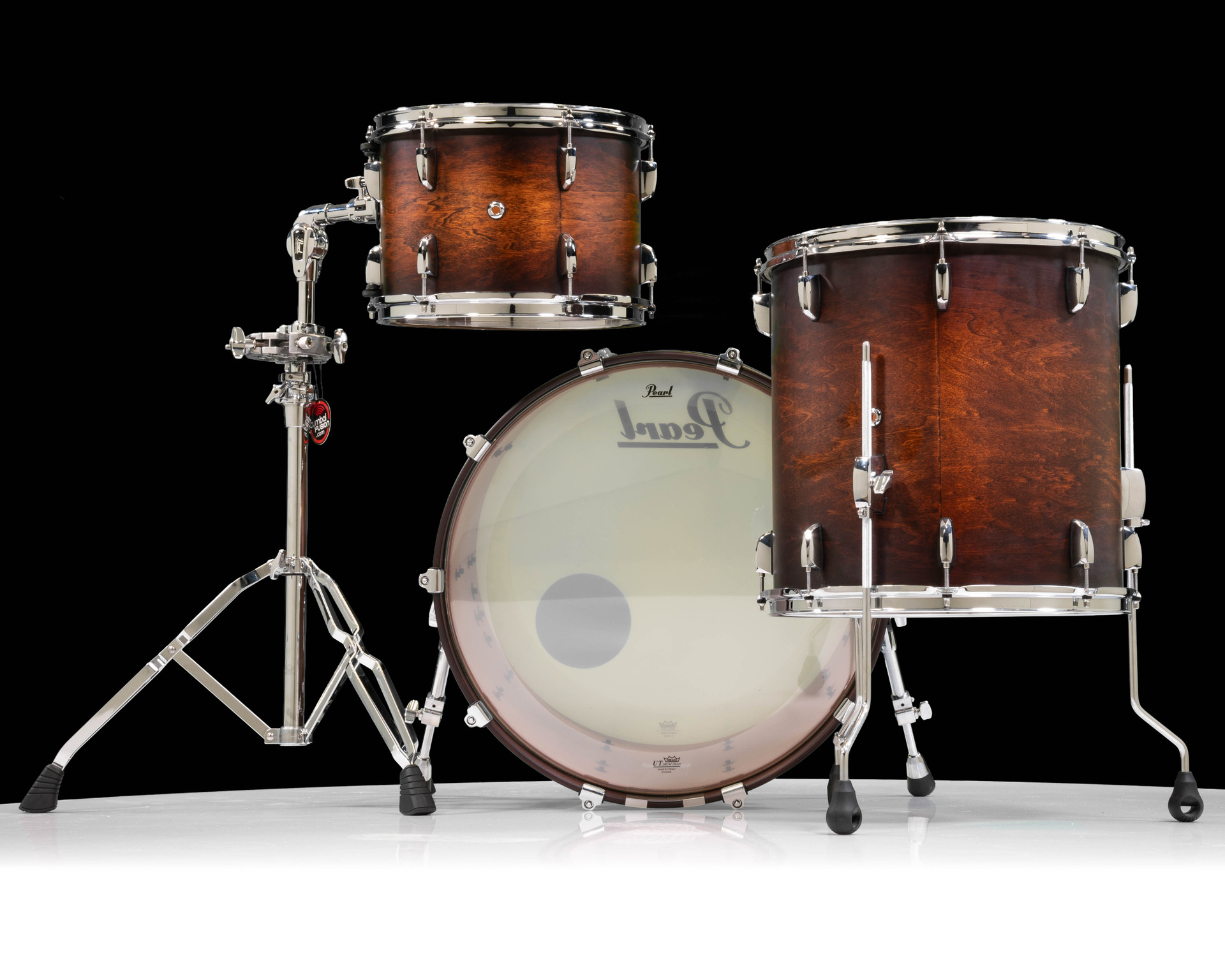 Used Pearl Wood/Fiberglass 3pc - Satin Cocoa Burst