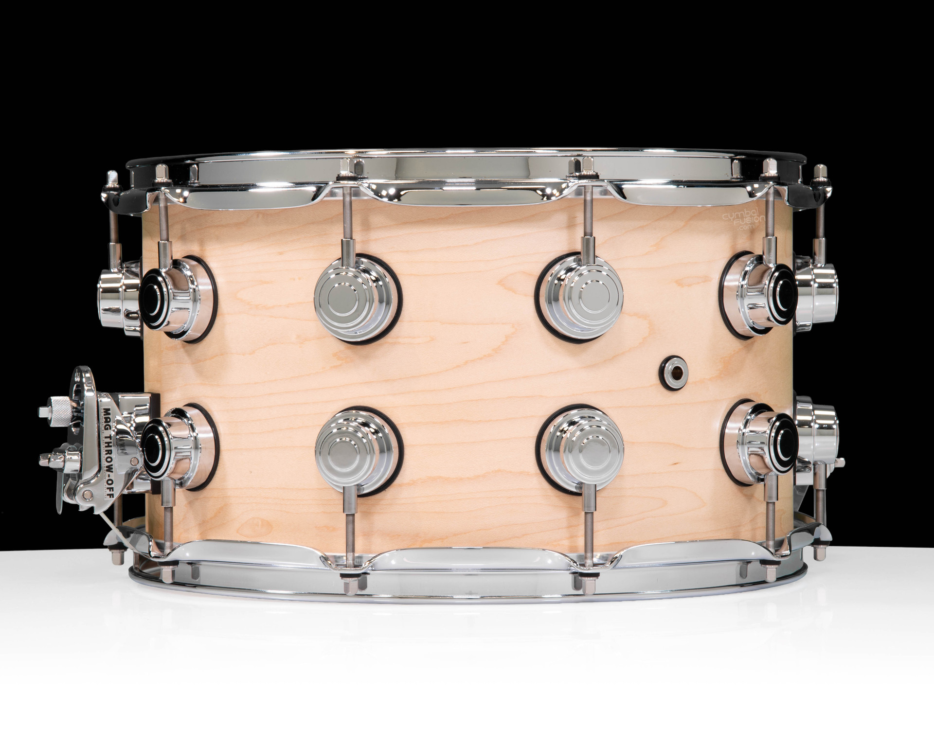 DW Collector's Series SSC Maple 8x14 Snare Drum - Natural Satin