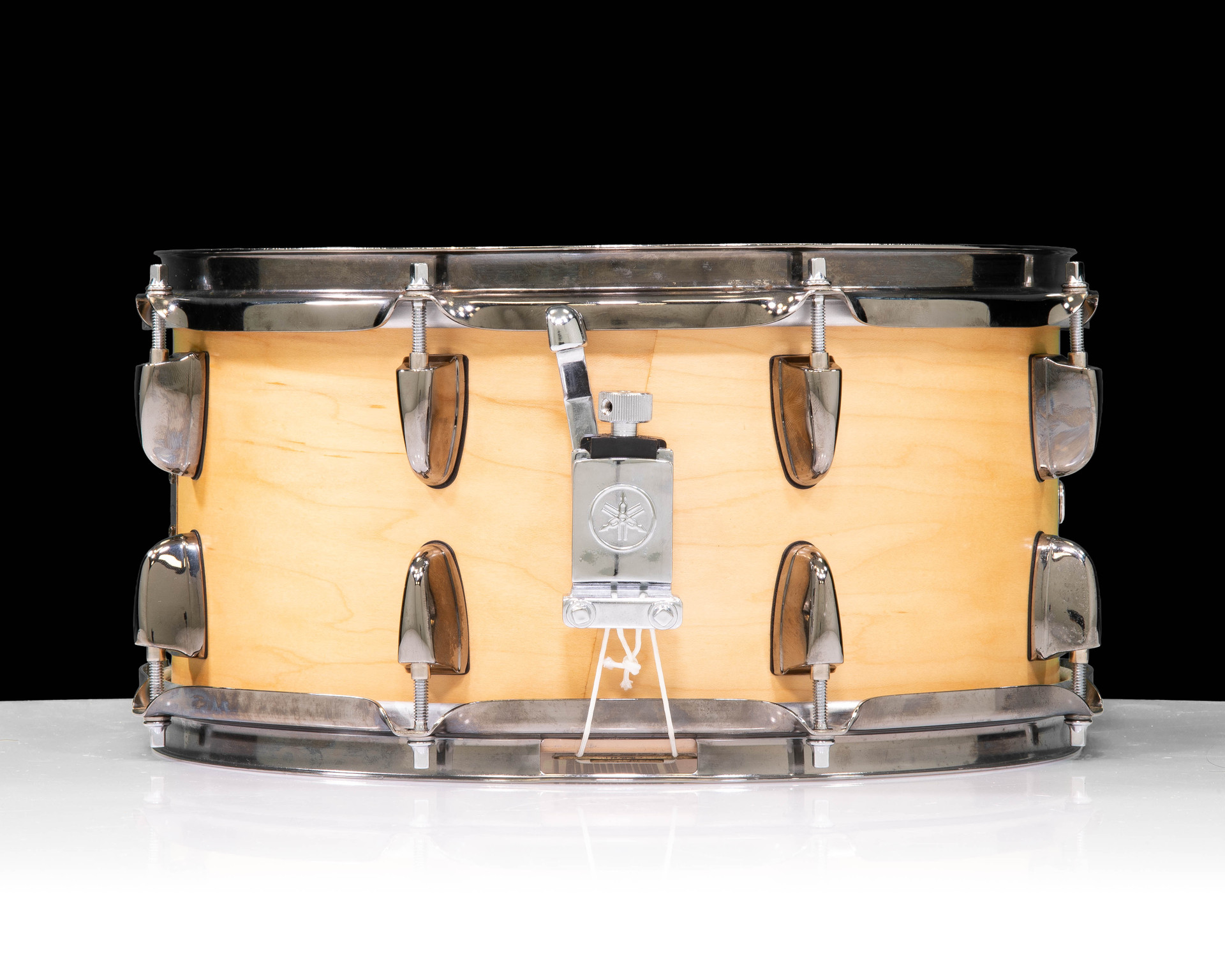 カントリー　木製 Used Yamaha Steve Jordan 13x6.5 Maple Sig Snare Made in Japan. w/ Case