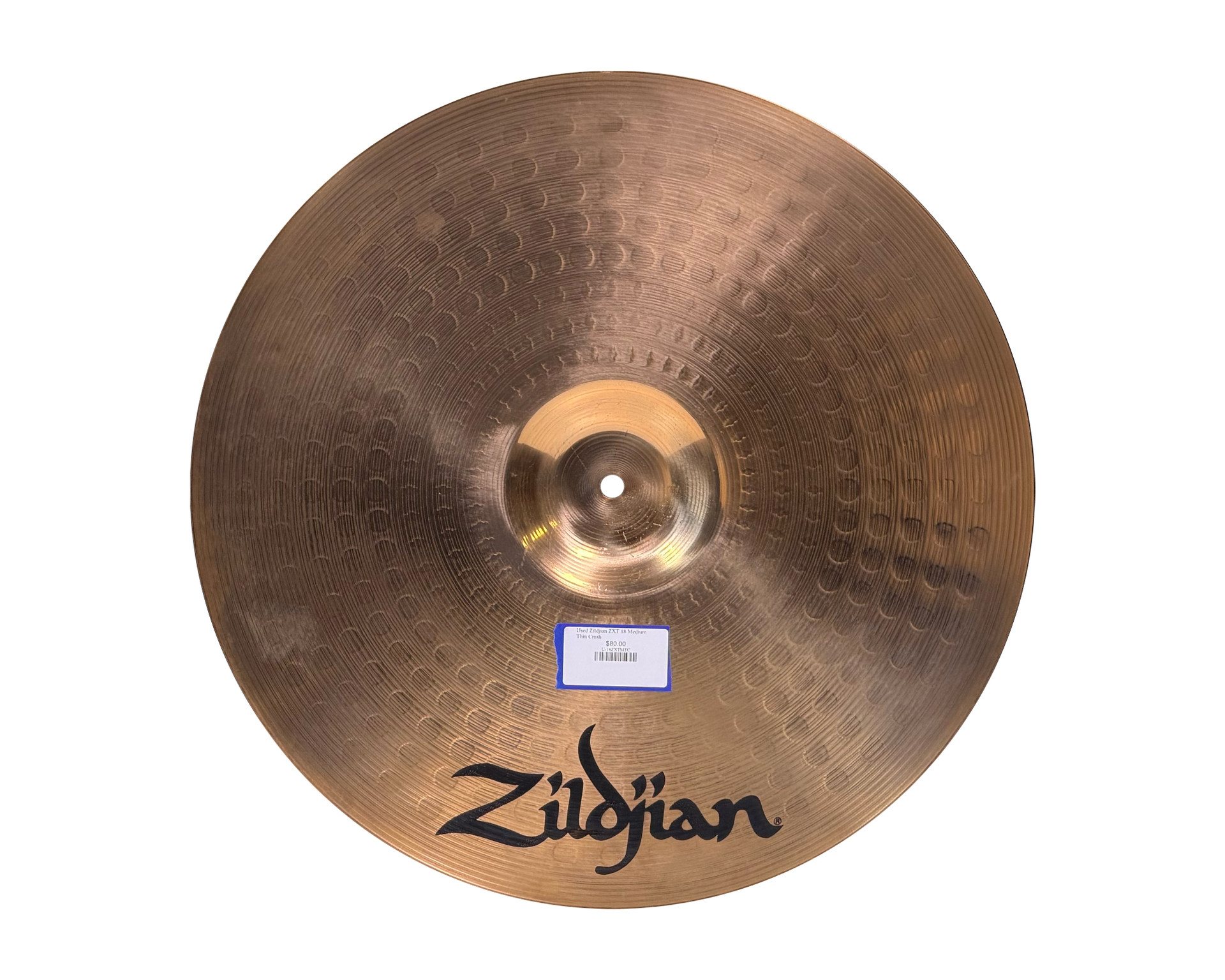 ザグリード Used Zildjian ZXT 18 Medium Thin Crash