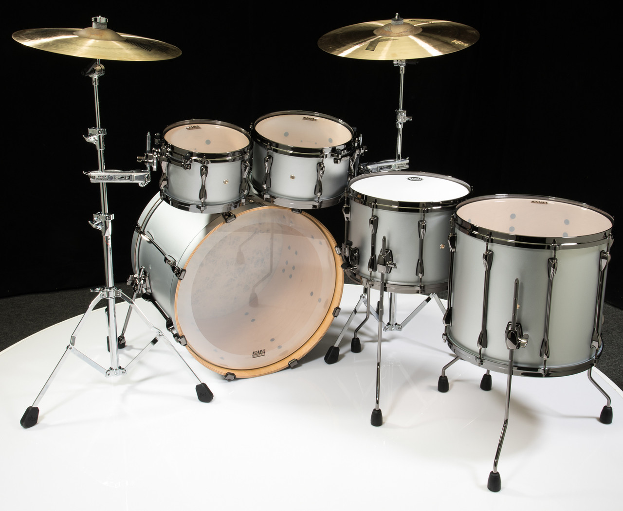 Tama Superstar Hyper-Drive Duo 5pc Drum Set - Satin Silver