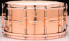 Ludwig Smooth Copperphonic 6.5x14 Snare Drum w/ Copper Hardware