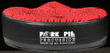 Pork Pie Big Boy Throne Black / Red Swirl