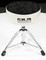 Pork Pie Star Round Throne Silver with /Black Crush