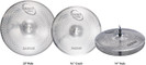 Sabian Quiet Tone Practice Cymbals Pack 14/16/20