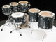 DW Performance Series 7pc Drum Kit Black Diamond 8/10/12/14/16/22/14SD
