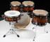 DW Design Series Frequent Flyer 5pc Bonus Pack - Tobacco Burst