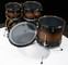 Yamaha Live Custom Hybrid Oak 4pc Shell Pack - Uzu Earth Sunburst