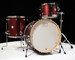 DW Design Series 3pc Drum Set 13/16/22 - Crimson Satin Metallic