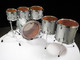 Yamaha Absolute Hybrid Maple 6pc 8/10/12/14/16/22 Silver Sparkle
