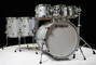 Yamaha Absolute Hybrid Maple 7pc 8/10/12/14/16/22/14SD Silver Sparkle