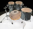DW Design Series 4pc Drum Set  - Steel Grey 10/12/16/22