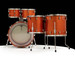 Yamaha Absolute Hybrid Maple 5pc 10/12/14/16/22 Orange Sparkle
