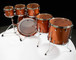 Yamaha Absolute Hybrid Maple 6pc - Orange Sparkle 8/10/12/14/16/22