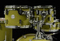 PDP Concept Maple Fusion 5pc 10/12/14/20/14SD Satin Olive