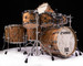 Sonor SQ2 10pc Maple Kit with Gong Drum - Chocolate Burl High Gloss