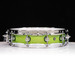 DW Collector's SSC Maple 3.14x14 Pi Snare - Lime Green w/ Chrome HW
