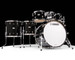 Yamaha PHX 6pc Shell Pack - Solid Black Lacquer 8/10/12/14/16/22 (PHXK2F60SOL)