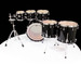 Yamaha PHX 6pc Shell Pack - Solid Black Lacquer 8/10/12/14/16/22