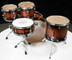 DW Design Series Drum Set 5 piece - Tobacco Burst 22/10/12/16/14SD