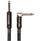 Roland 5ft Instrument Cable, Angled/Straight 1/4 jack - Black Series RIC-B5A